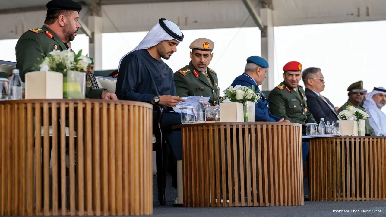 Sheikh Zayed Visits UMEX 2026 Drone and Defence Exhibition