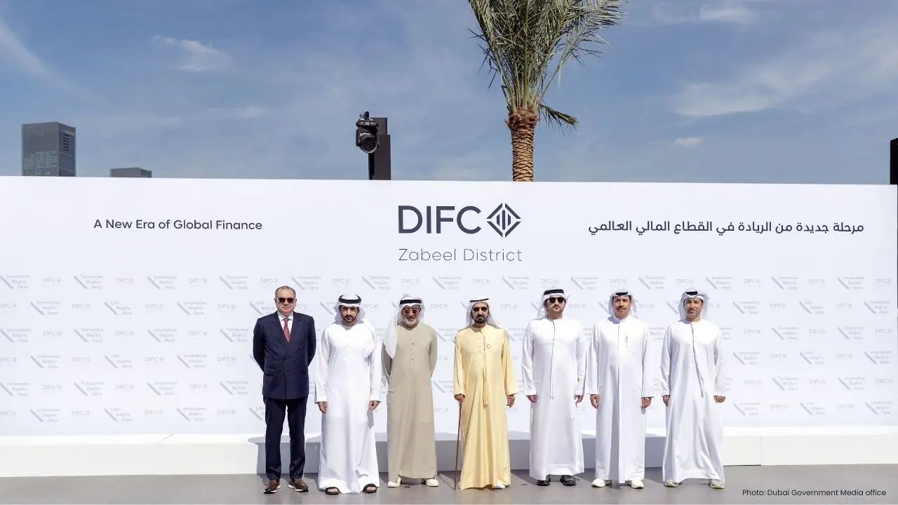 Dubai Unveils DIFC Zabeel District with AED 100B Investment