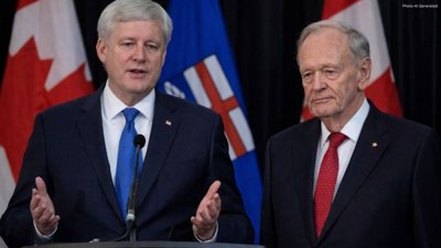 Harper and Chrétien Weigh In on Alberta Separatism, Stress Canadian Unity